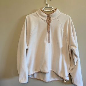 Hollister fleece button up sweater